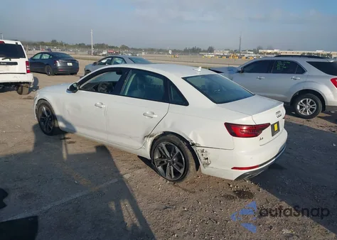 2019 Audi A4 40 Premium/40 Titanium Premium из США, поврежденный, VIN WAUGMAF43KN017476